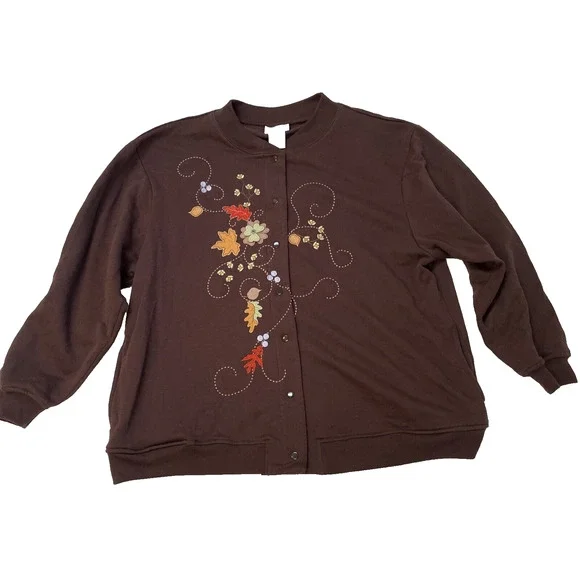 Blair Sweaters Vintage Blair Fall Motif Sweatshirtsweater